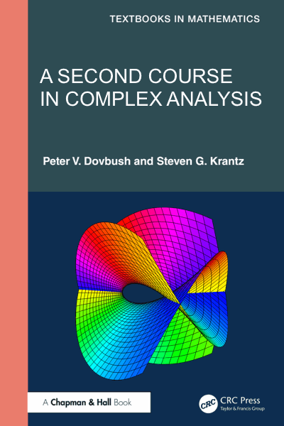 A Second Course in Complex Analysis - book cover